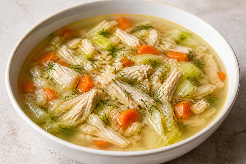 Ecuadorian-Inspired Hypertension-Friendly Chicken Oat Cabbage Soup