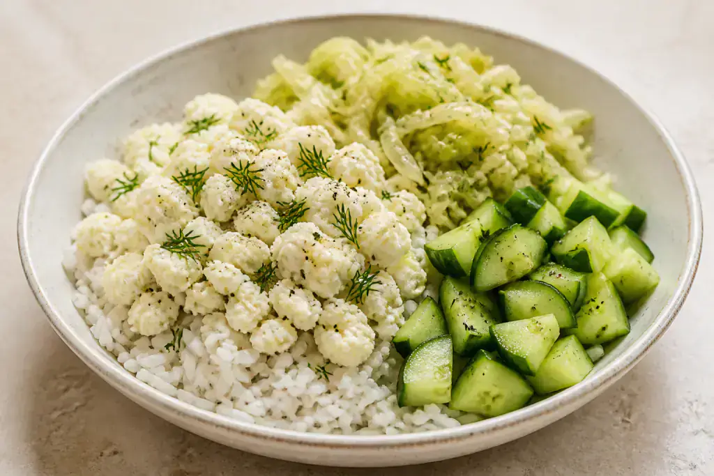 Egyptian Kidney-Caution Egg White Rice Cabbage Bowl