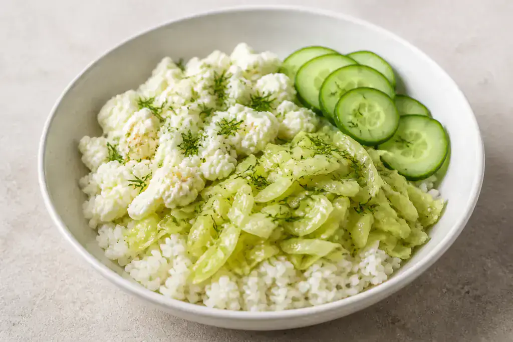 French Kidney-Caution Egg White Rice Cabbage Bowl