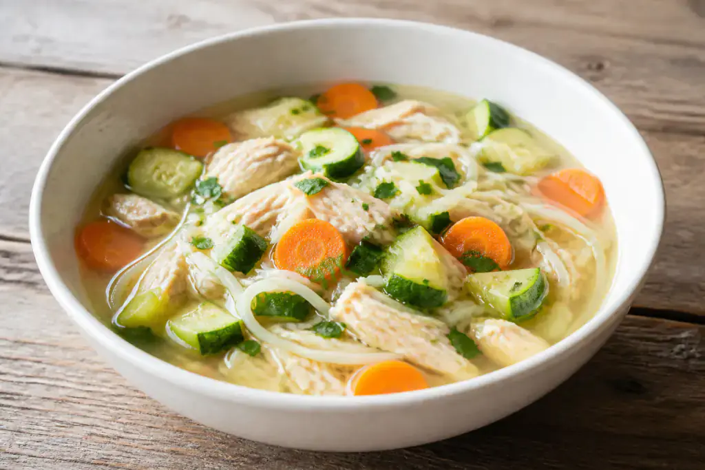 Low-Sodium Chicken Noodle Soup