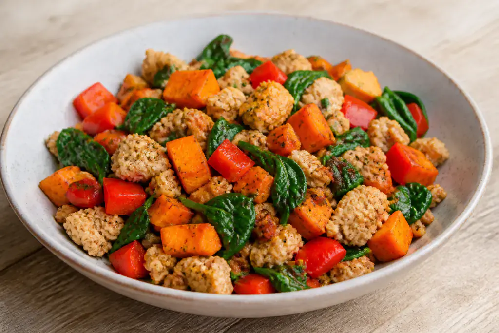 Turkey Sweet Potato Breakfast Hash