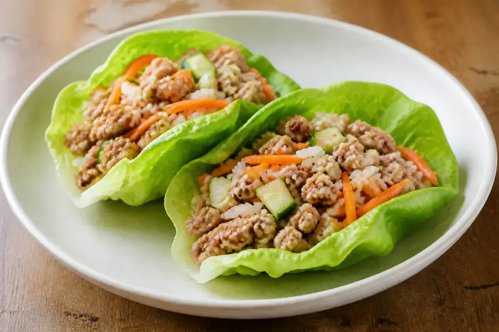 Wheat-Free Turkey Lettuce Wraps